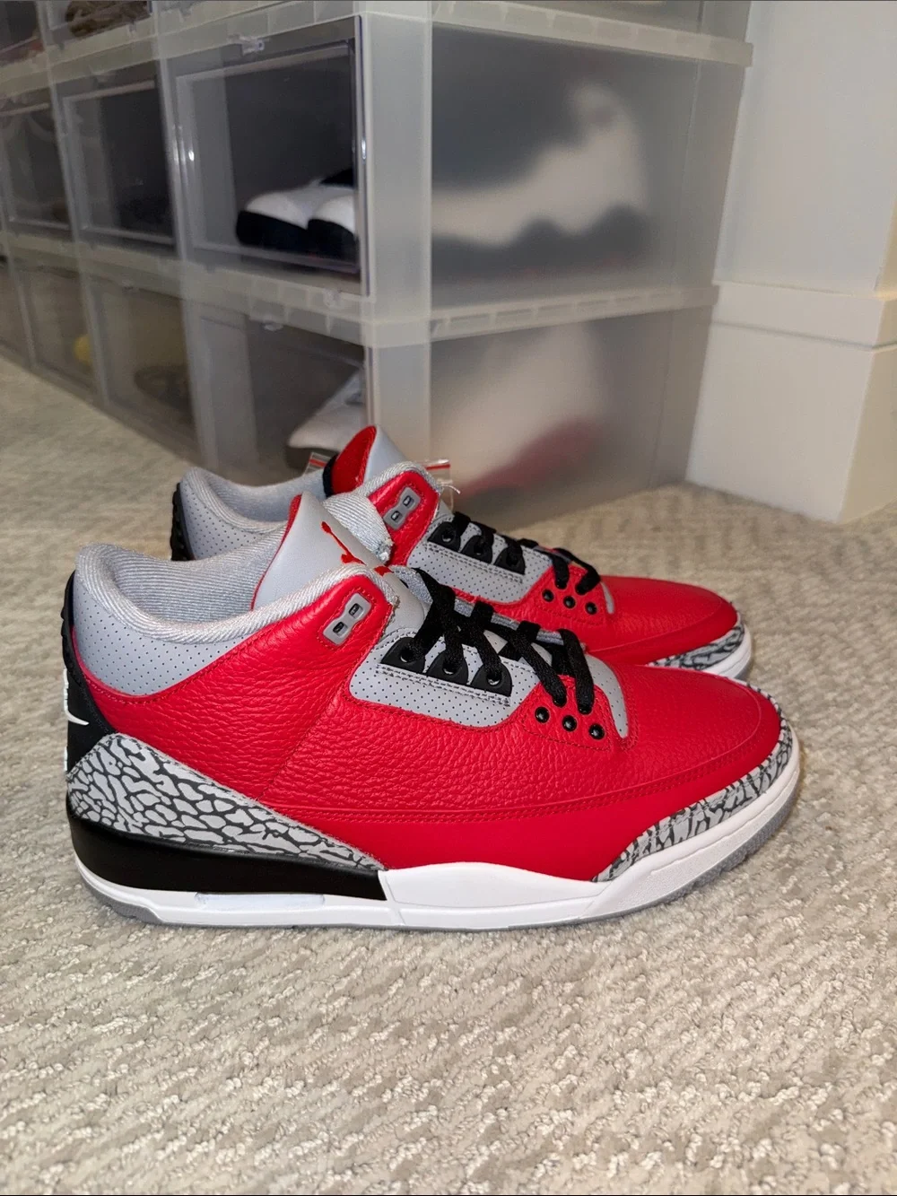 Jordan 3 Red Cement
